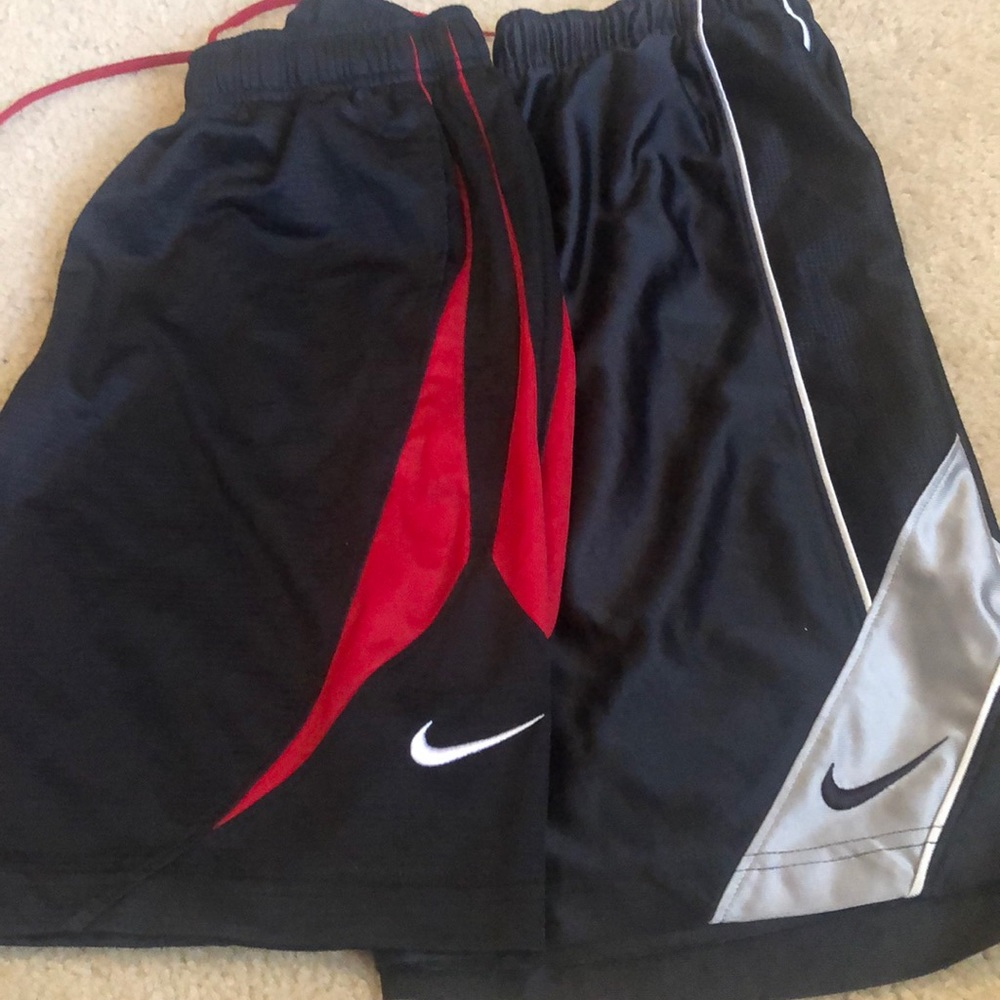 2 pair Nike youth medium shorts